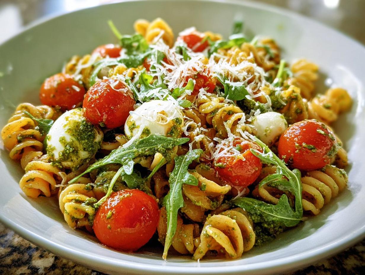 Kalorienarmer Nudelsalat