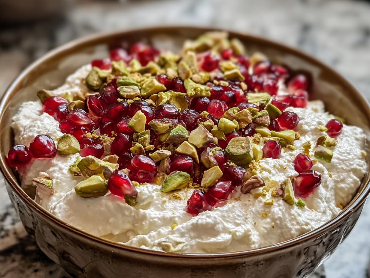Pomegranate Pistachio Whipped Feta