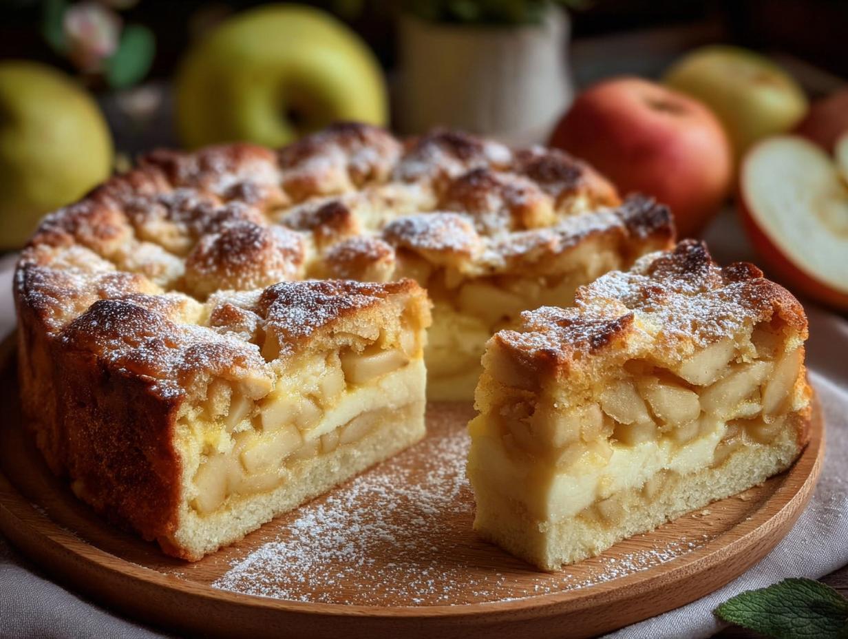 Apfelkuchen mit Vanillepudding: 1 Succesvol recept - Apfelkuchen Mit Vanillepudding Der - additional detail