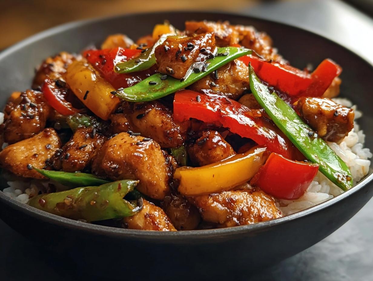 Black Pepper Chicken