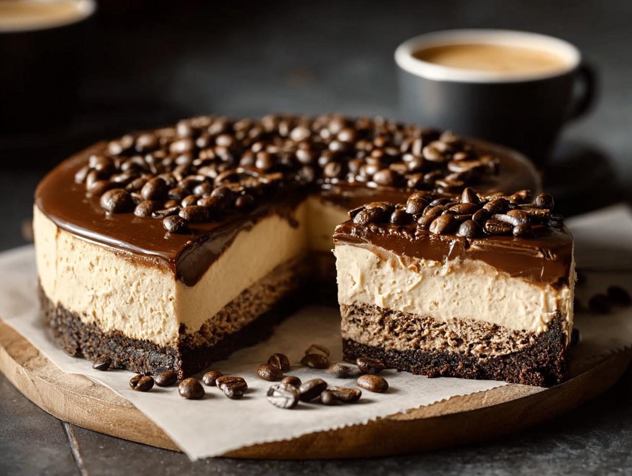 Geweldige Espresso Cheesecake: 20 min - Espresso Cheesecake - additional detail