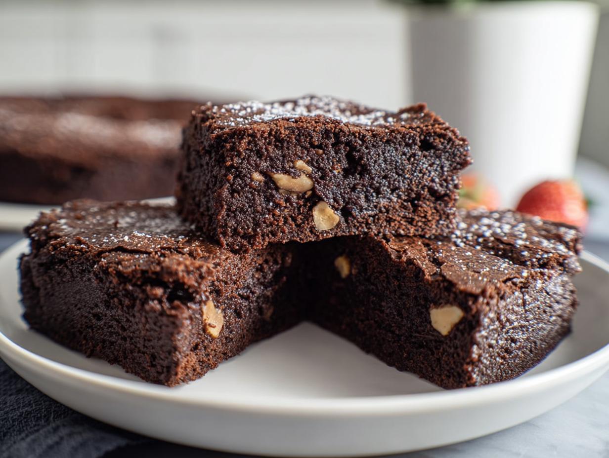 Verbluffende Gezonde Brownies Zonder Suiker - Gesunde Brownies Ohne Zucker - ingrediënten showcase
