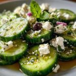 Gurken Feta Salat