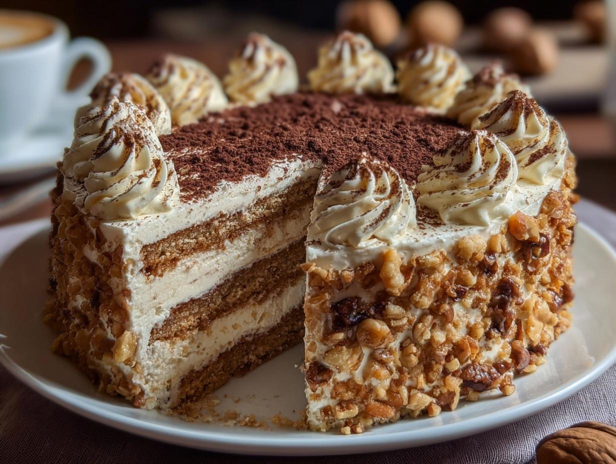 Sahne Nusstorte met 220: Hemelse Smaak - Sahne Nusstorte Mit 220 - additional detail