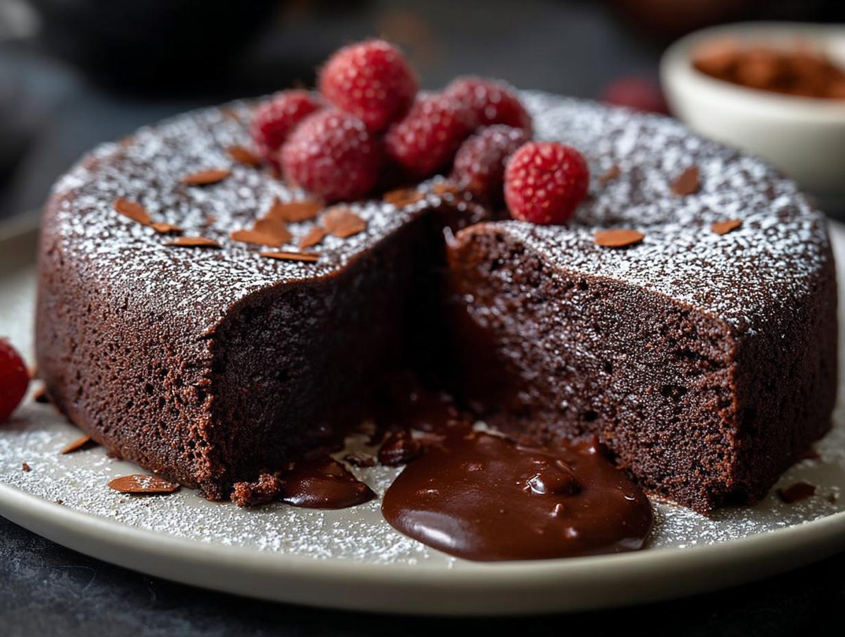Schokoladenkuchen Ohne Mehl: Succes Gegarandeerd - Schokoladenkuchen Ohne Mehl - additional detail