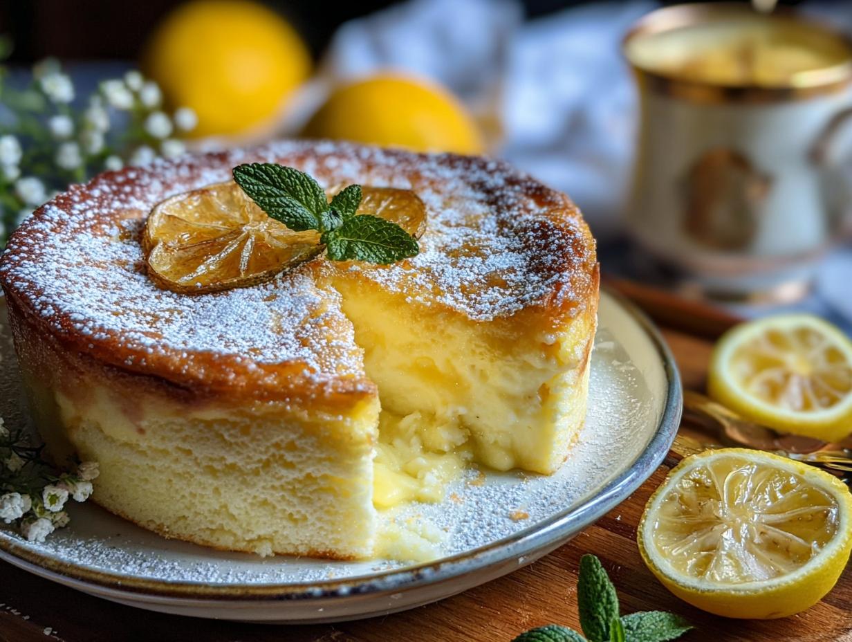 Zitronenpuddingkuchen: Makkelijk 4-uurs recept - Zitronenpuddingkuchen - additional detail