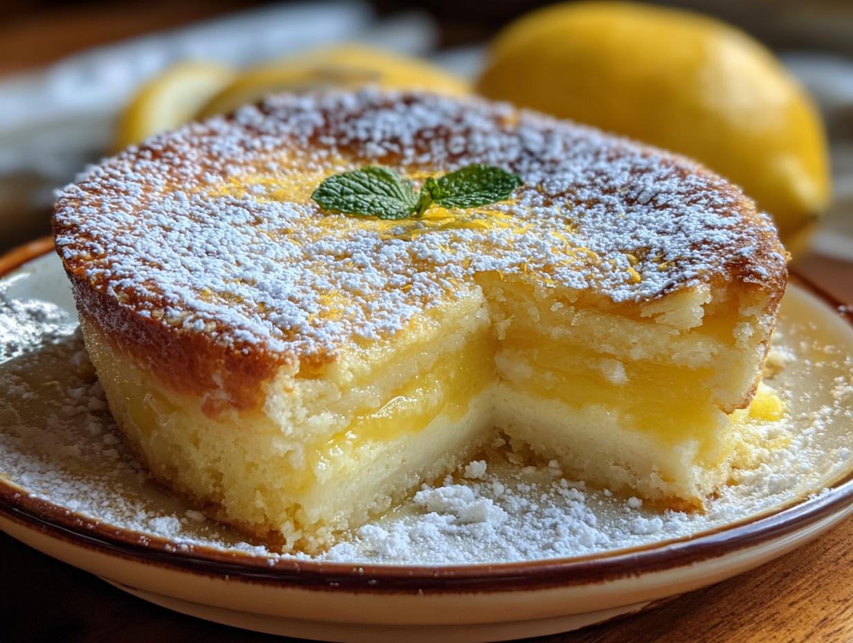 Zitronenpuddingkuchen: Makkelijk 4-uurs recept - Zitronenpuddingkuchen - additional detail