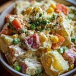 Cremiger Kartoffelsalat Mit Gemuse