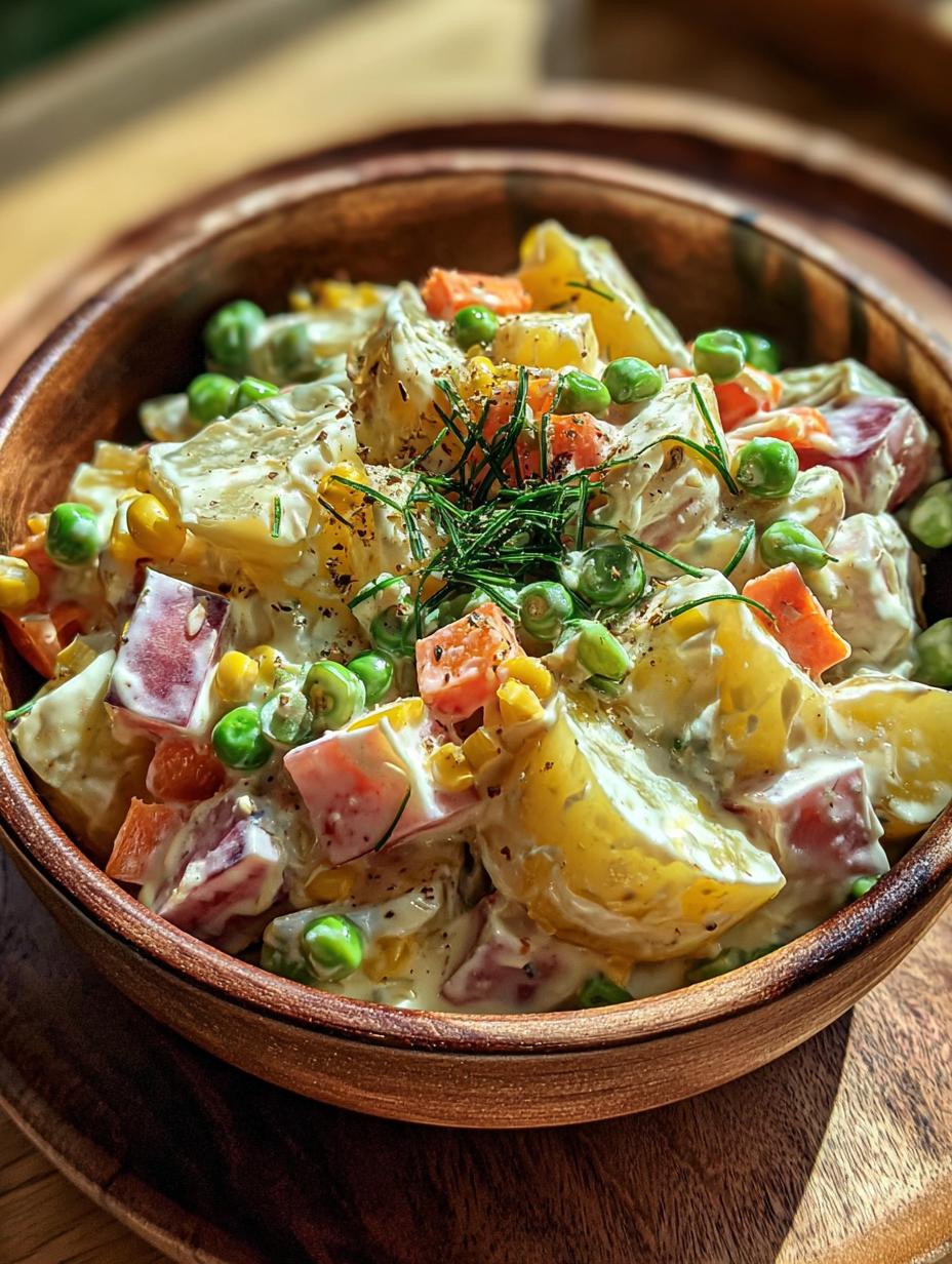 Heerlijke Cremiger Kartoffelsalat! 1 Onvergetelijke Smaak 6 Heerlijke Cremiger Kartoffelsalat! 1 Onvergetelijke Smaak - Cremiger Kartoffelsalat Mit Gemuse - additional detail