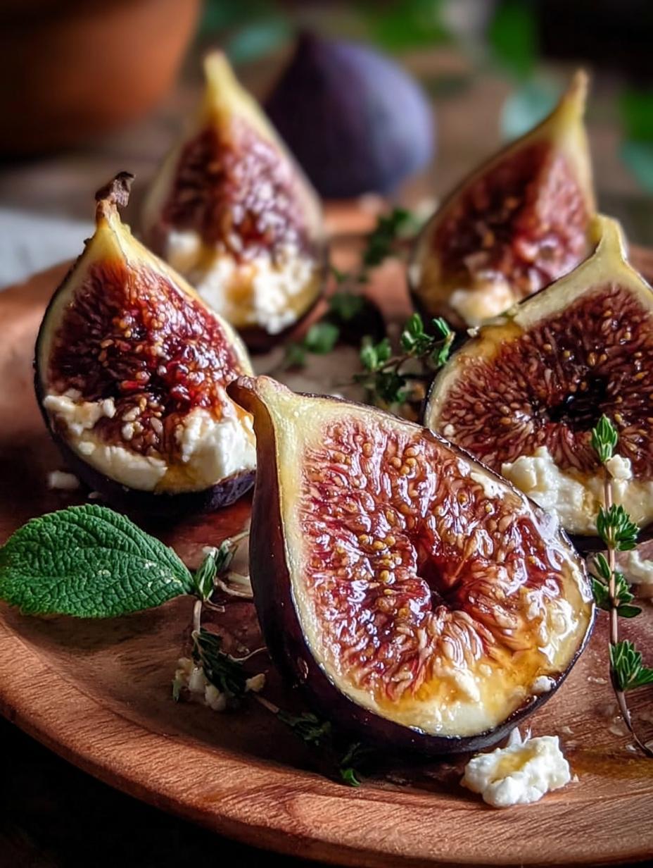 Gebackene Feigen Mit Ziegenkaese