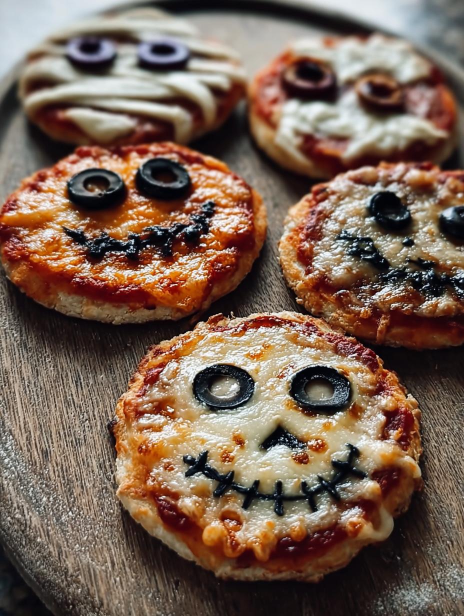 Mini Halloween Pizza's: Magische Hapjes voor Jong en Oud - Mini Halloween Pizzas - additional detail