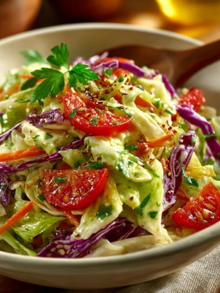 Spitzkohlsalat Ein Highlight