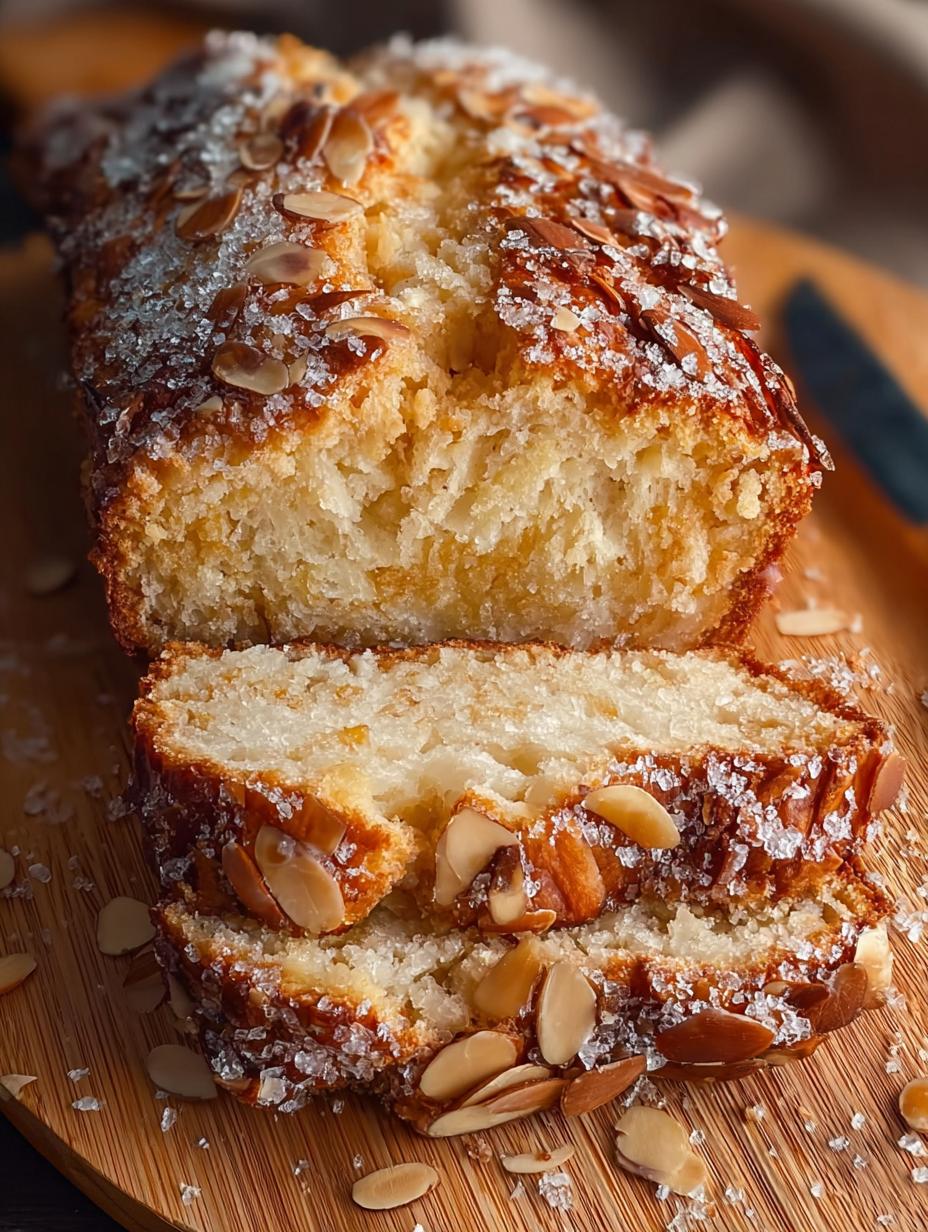 Almond Croissant Banana Bread