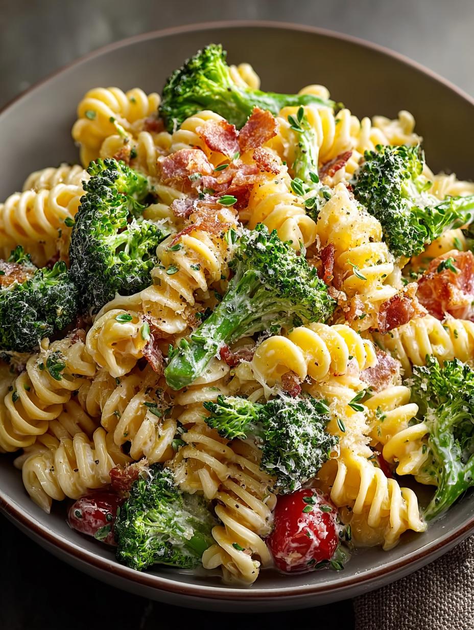 Broccoli Pasta Salade: 20 min. wonder, heerlijk vers! 5 Verrukkelijke Broccoli Pasta Salade met romige dressing en knapperige broccoli, klaar om te serveren