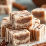 Cinnamon Roll Fudge