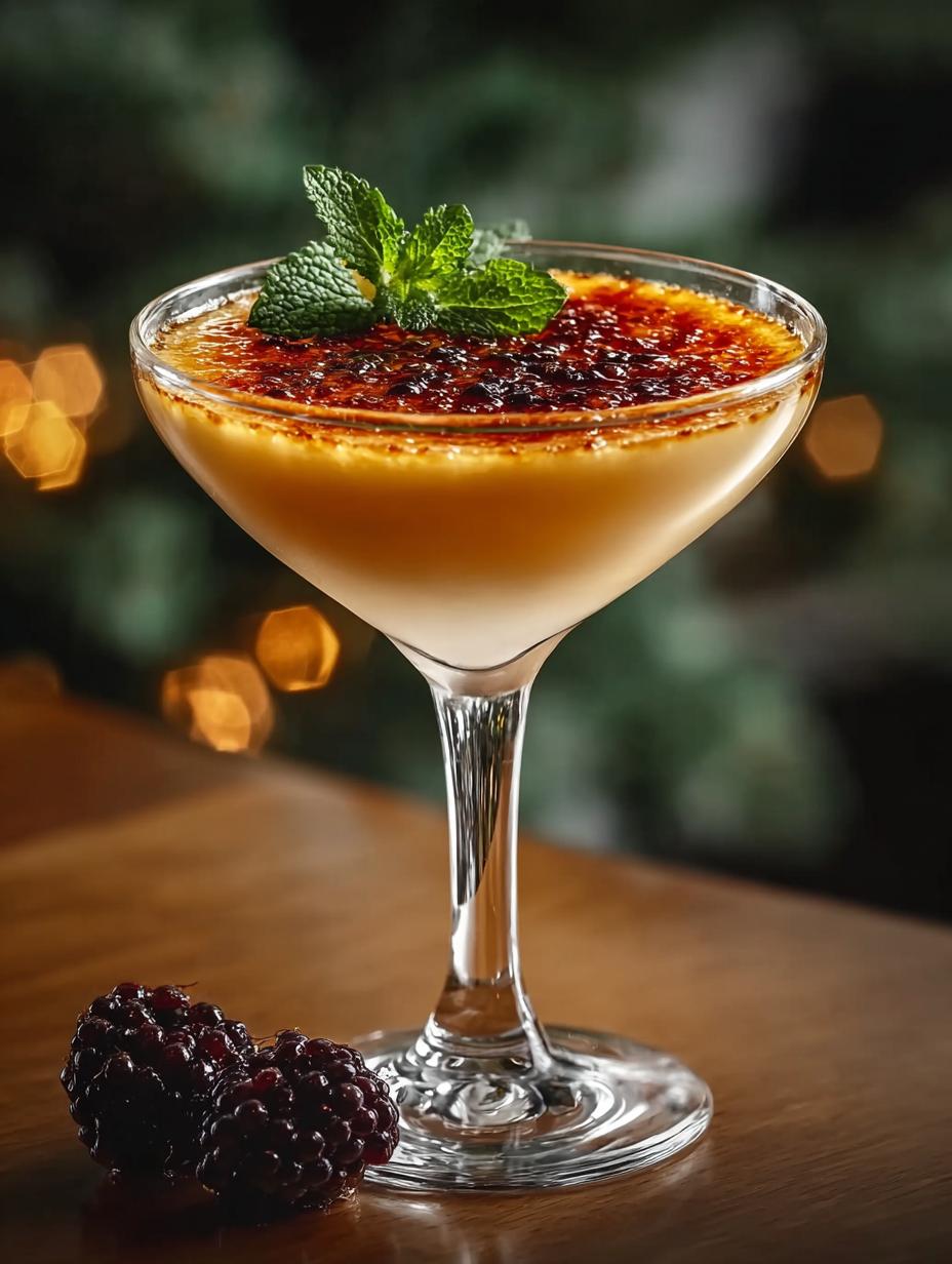 Creme Brulee Martini