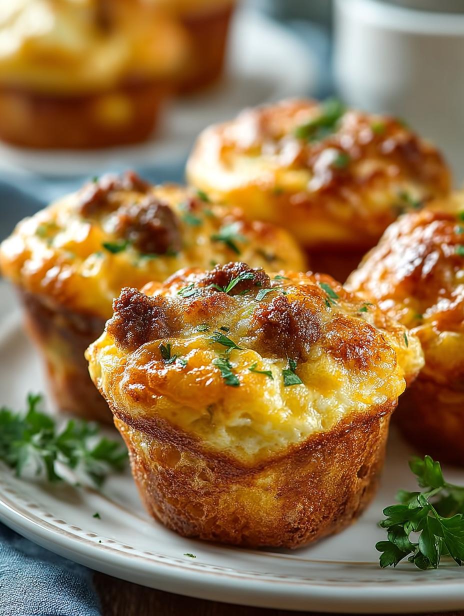 Eier Muffins Mit Wurst