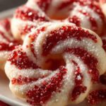 Festliche Zuckerstangen Kekse