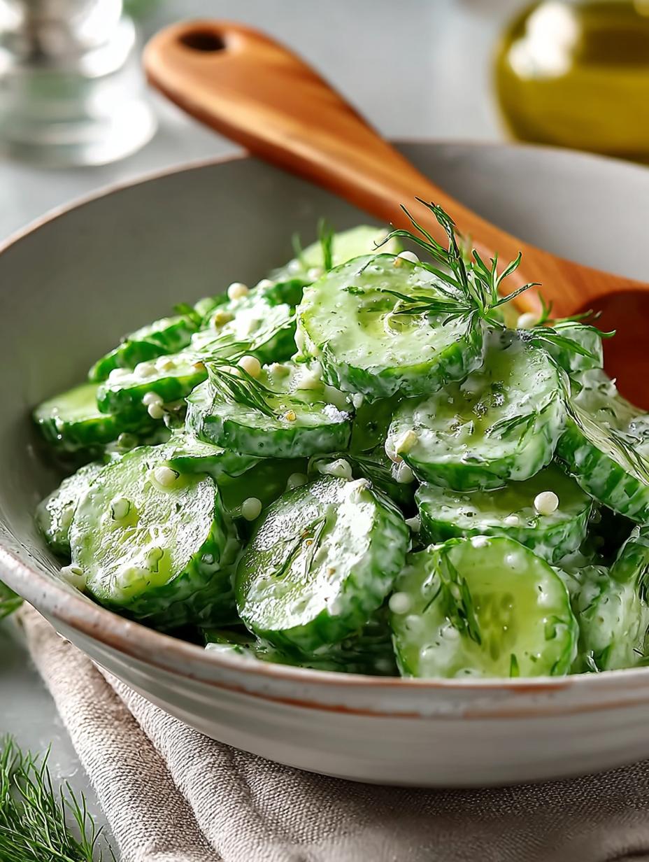 Ultieme Duitse Komkommersalade: 1 Heerlijk frisse winst 5 Ultieme Duitse Komkommersalade: 1 Heerlijk frisse winst - German Cucumber Salad - main visual representation