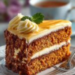 Goldener Brasilianischer Karottenkuchen