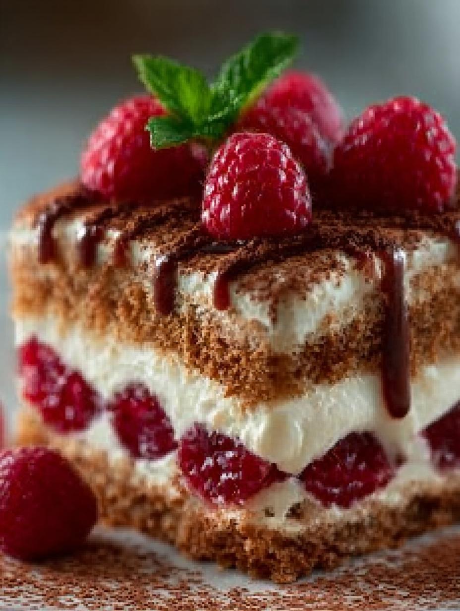 Wauw! Een Hemelse Himbeer Spekulatius Tiramisu in 9 stappen - Himbeer Spekulatius Tiramisu - main visual representation