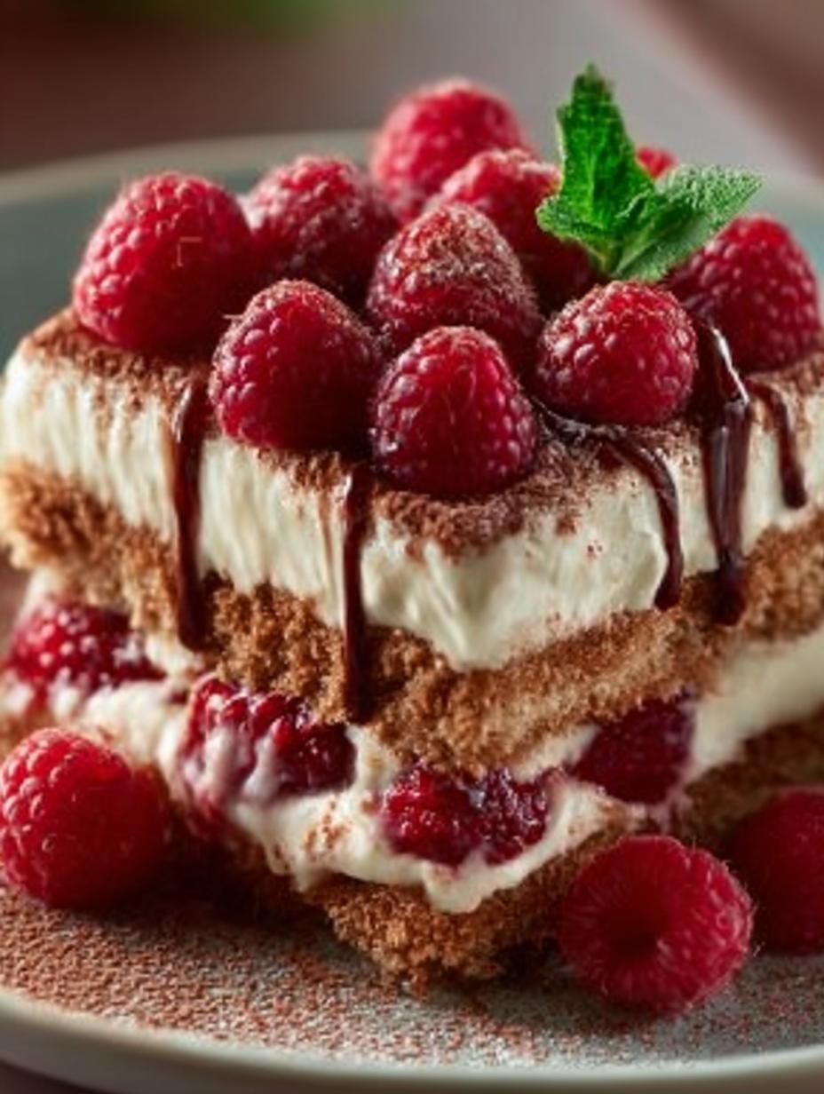 Wauw! Een Hemelse Himbeer Spekulatius Tiramisu in 9 stappen - Himbeer Spekulatius Tiramisu - additional detail