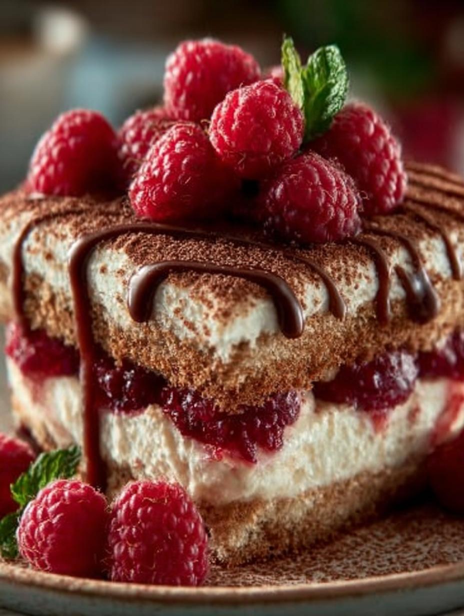 Himbeer Spekulatius Tiramisu