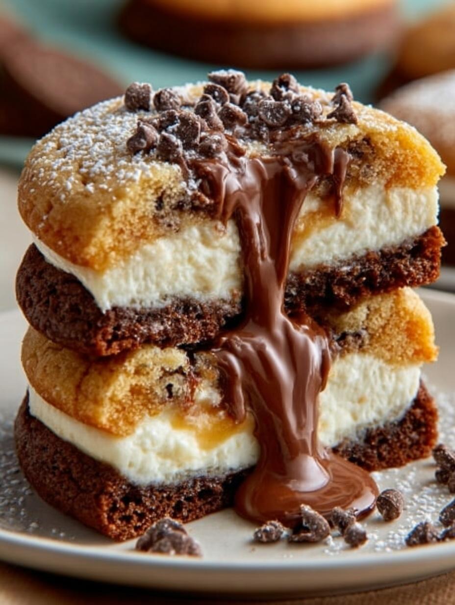 Kekse Mit Cheesecake Fullung