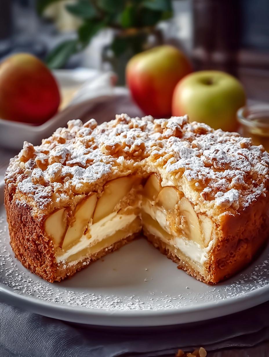 Kuchenliebe Pur Apfel Nusskuchen
