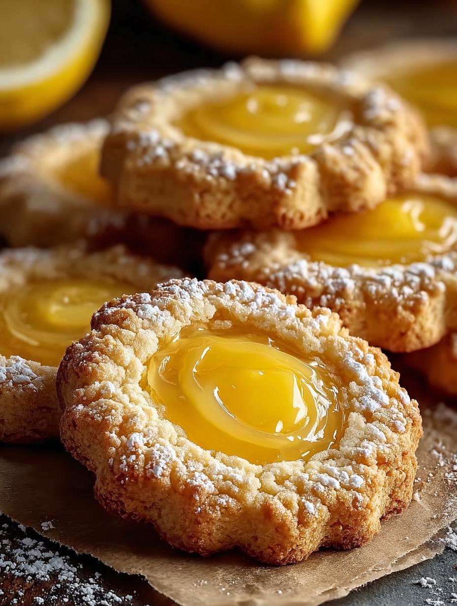Lemon Curd Cookies