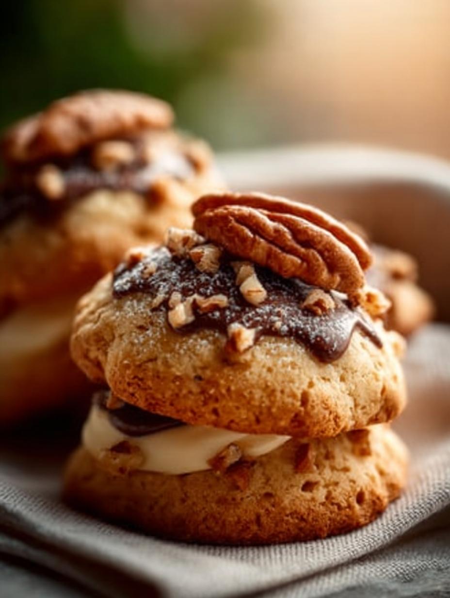 Omas Walnuss Marzipan Platzchen