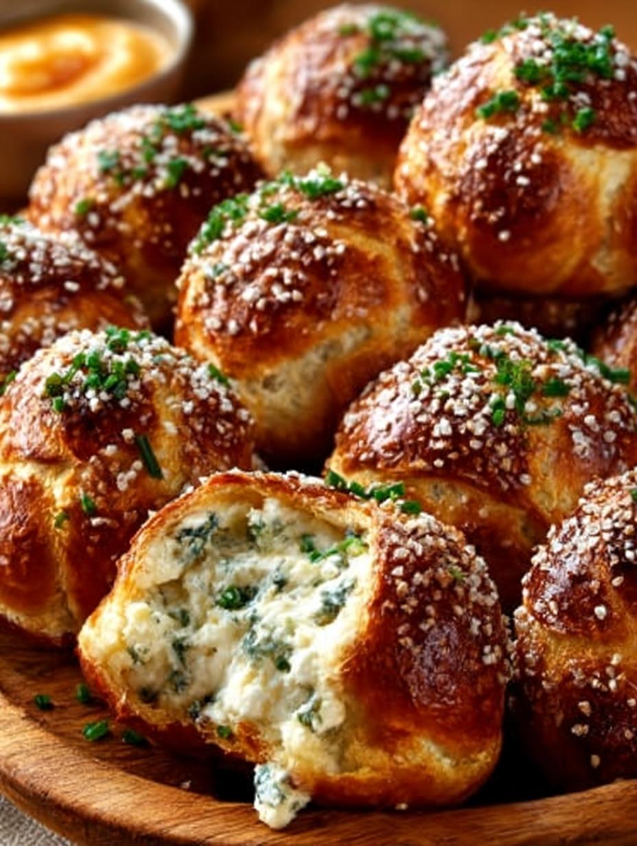 Verrukkelijk: 4x Snel & Eenvoudig Laugenkonfekt 5 Heerlijk goudbruin Schnell Und Einfach Laugenkonfekt met romige vulling en sesamzaadjes, vers uit de oven