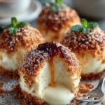 Schnelle Kasekuchen Kugeln Cremig