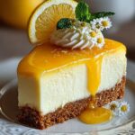 Zitronen Cheesecake Kuchen
