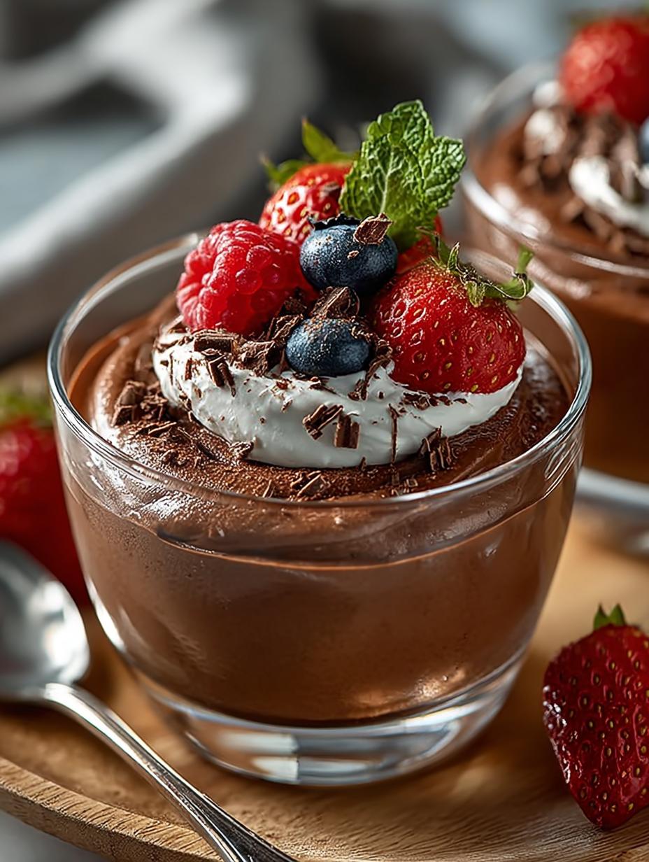 Zuckerfreies Schokoladenmousse