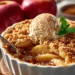 Apfel Zimt Crumble Warmend