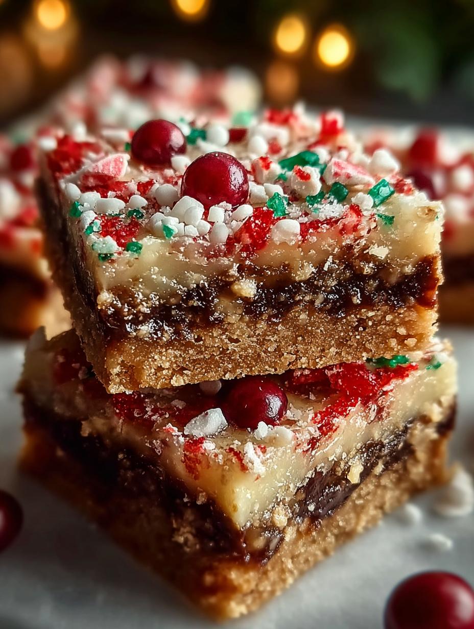 Christmas Cookie Bars