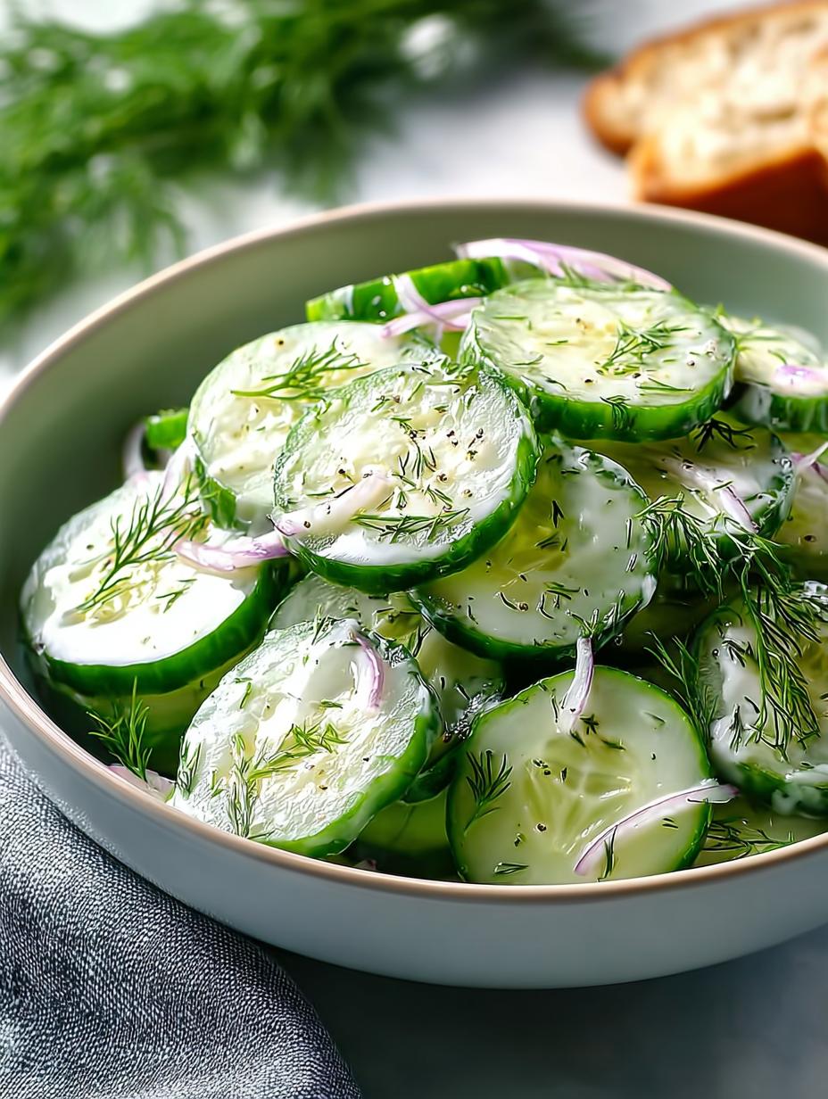 Cucumber Dill Salad