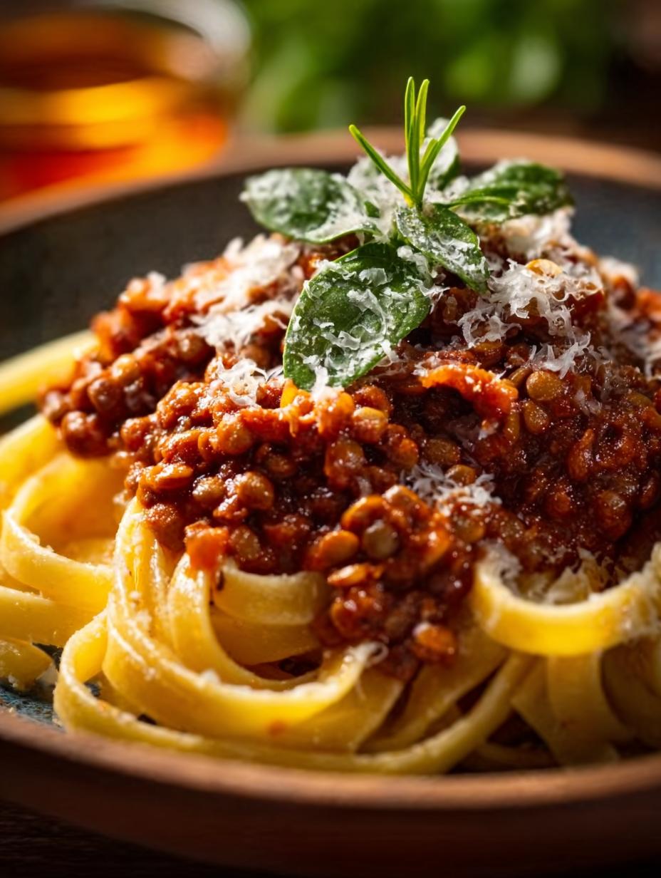 Die Beste Linsen Bolognese: Subliem en Krachtig! - Die Beste Linsen Bolognese - main visual representation