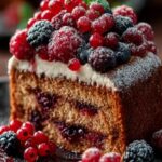 Gewurztorte Mit Waldbeeren Und