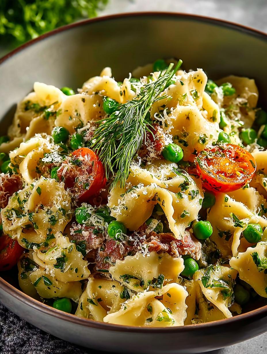 Herby Spring Pasta Salade: Dé 1 onweerstaanbaar lekkere maaltijd - Herby Spring Pasta Salad - additional detail