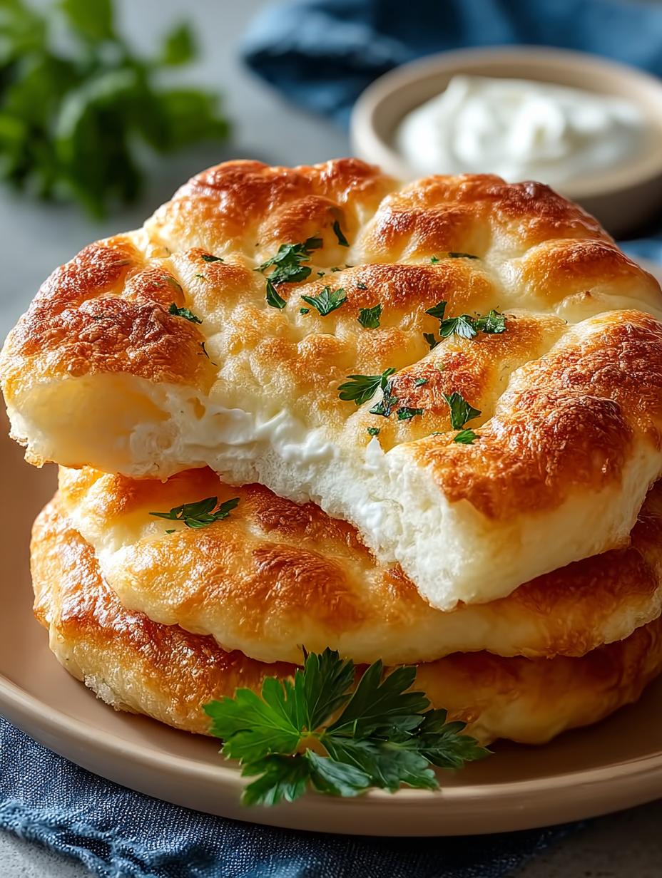 Himmlisches Quarkwolkenbrot