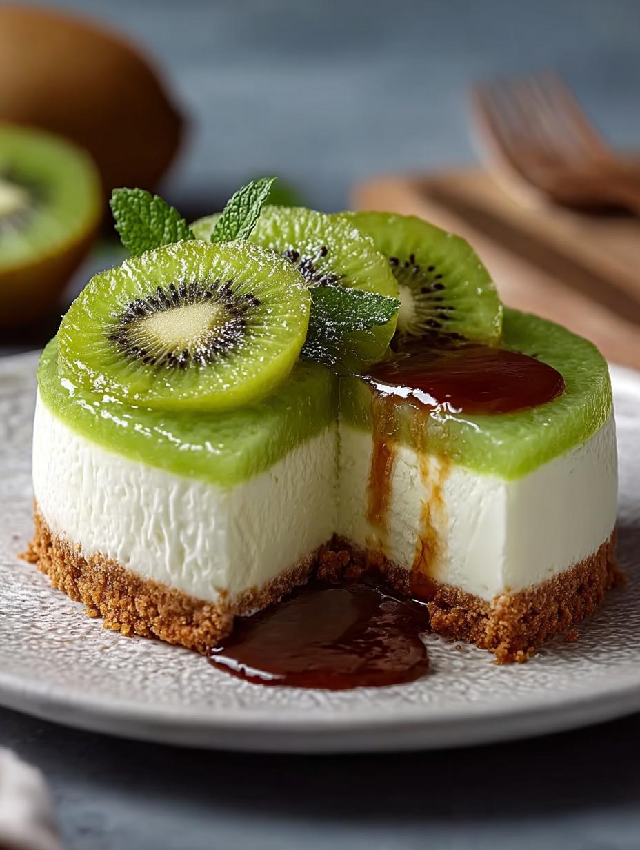 1 Onweerstaanbare Kiwi Käsekuchen Ohne Backen! - Kiwi Kasekuchen Ohne Backen - main visual representation