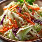 Klassischer Krautsalat Erfrischend Wurzig