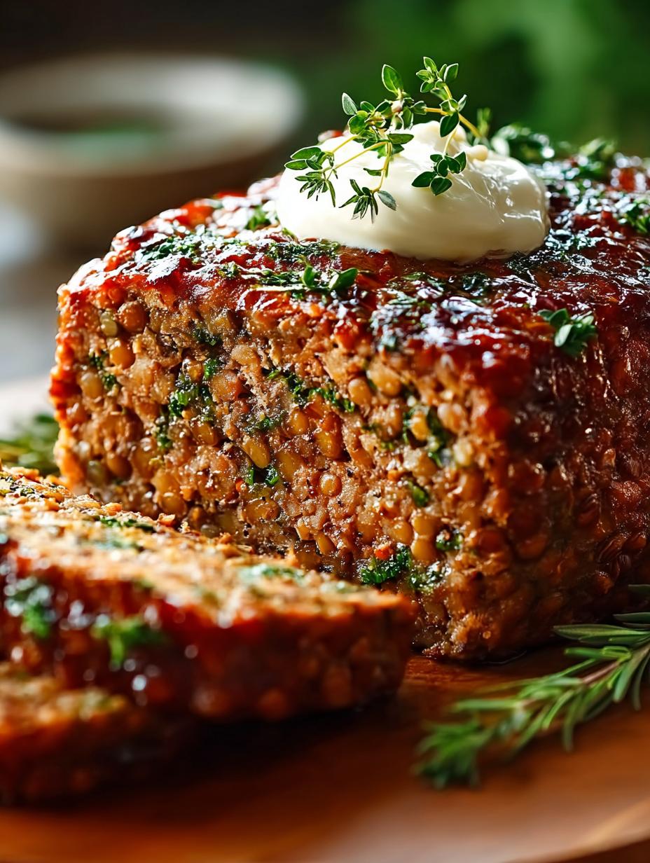 Lentil Meatloaf