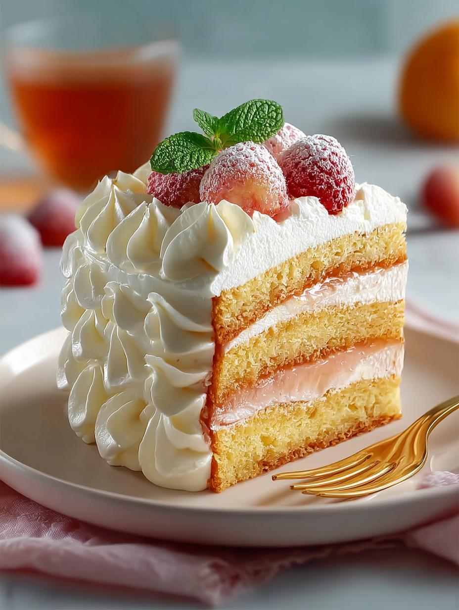 Lychee Cake