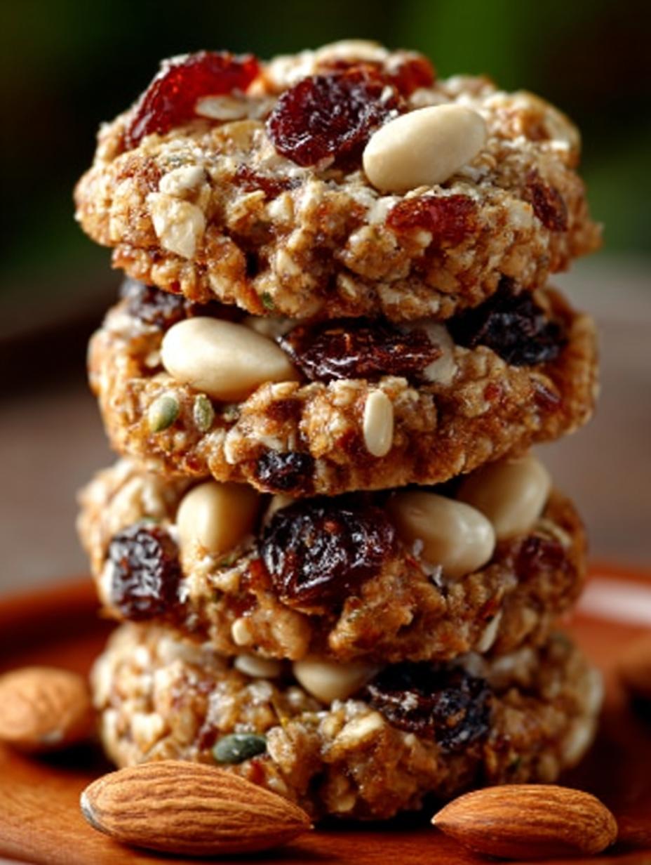 Verbluffende Nuss Und Samen Energie: 250 kcal Boost - Nuss Und Samen Energie - versgebakken koekjes op een rooster