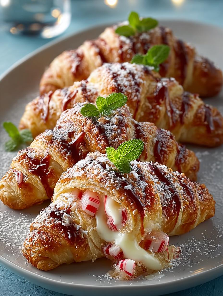 Pizza Candy Cane Crescent
