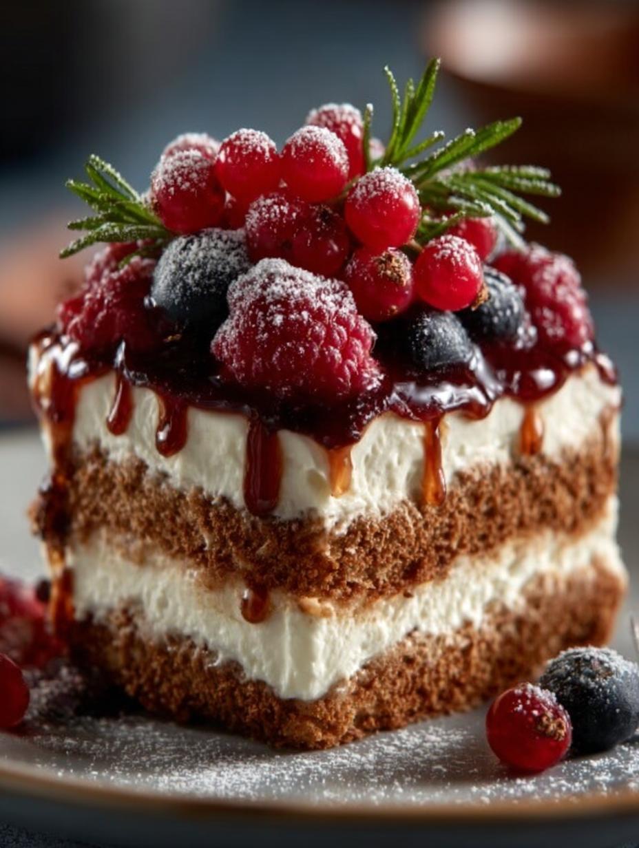 Spekulatius Tiramisu Mit Beeren