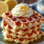 Superleckere Vanille Joghurt Waffeln